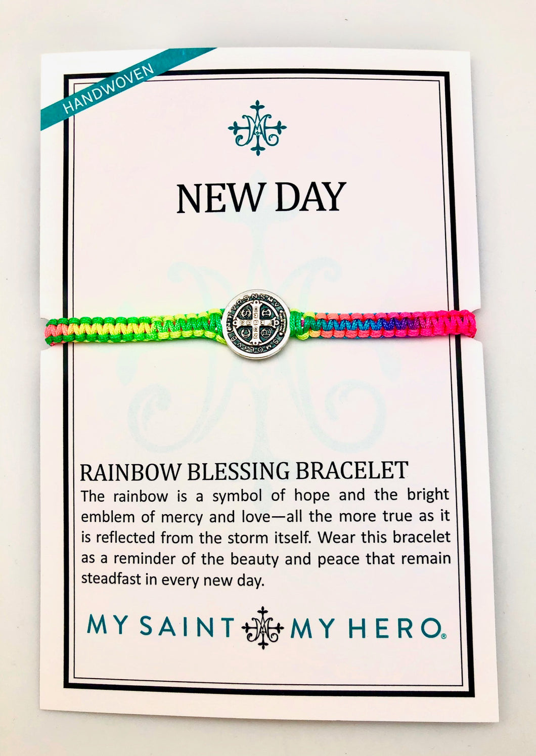My Saint My Hero New Day Rainbow Hope Bracelet