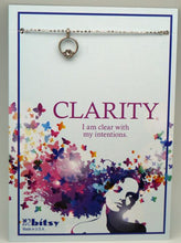 Bitsy Silver & Crystal Eternity Affirmation Necklaces