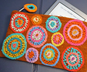 Jenny Krauss Ayacucho Embroidered Clutch Purse