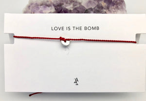 Article 22 Peace Bomb Mantra Bracelet - Love is The Bomb