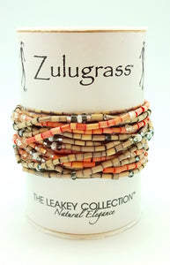 Zulugrass by the Leakey Collection Fair Trade Stacked Grass Bracelet Sets