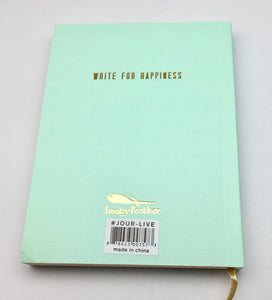 Lucky Feather Live In The Now Small Unlined Journal