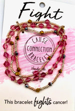 World Finds Cause Connection Fund Cancer Research Bracelet Set - Fair Trade