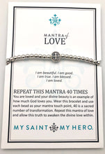 My Saint My Hero Mantra of Love Bracelet 