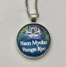 Nam Myoho Renge Kyo Mandala Pendant Necklace