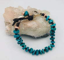 Clarity and Truth Turquoise Bead Bracelet by Peyote Bird