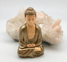 Serene Meditating Buddha Flashlight Key Ring
