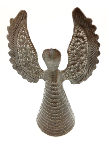 Beyond Borders Recycled Haitian Oil Drum Table Angel