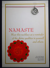 Bitsy Om Charm Necklace - Namaste