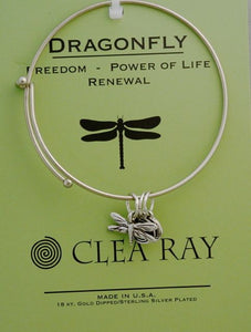Clea Ray Silver Bangle Bracelets with Sea Life & Totem Animal Charms