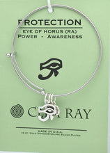 Clea Ray Silver Bangle Bracelets with Inspirational Charms