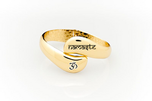 Namaste Om Bag Hook Bracelet