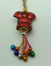 Happy Ganesh Elephant Key Chain with Tassels