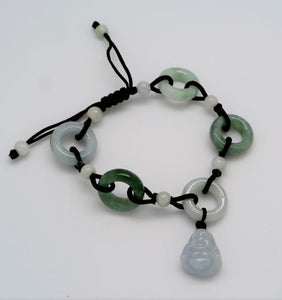 Jade by Nikolai Buddha Charm Bracelet - Happiness & Peace