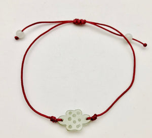 Jade by Nikolai Endless Knot Red String Charm Bracelet - Endless Good Fortune