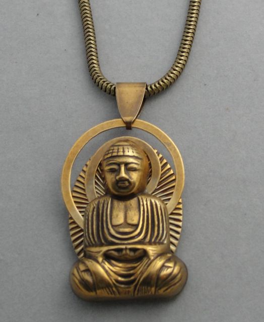 Jan Michaels Temple Buddha Necklace