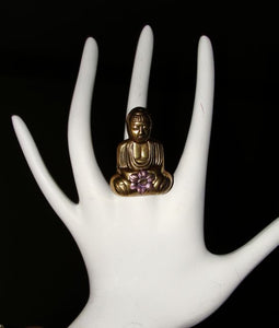 Jan Michaels Serenity Garden Buddha Ring