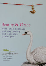Pretty Moon Jewels Beauty & Grace Gold Swan Necklace