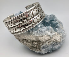 Fair Trade We Are Connected Silver Cuff Bracelet