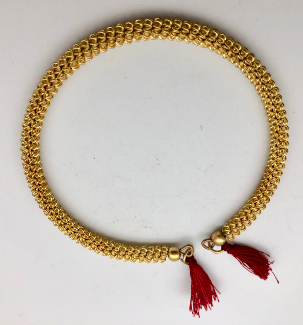 Fair Trade Handmade Woven Wire Bangle Bracelets