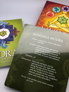 Mudras for Awakening the Five Elements Affirmation Card Deck and Book