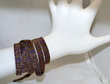Hand Beaded Fair Trade Nam Myoho Renge Kyo Wrap Bracelet