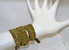 Hand Beaded Fair Trade Nam Myoho Renge Kyo Wrap Bracelet