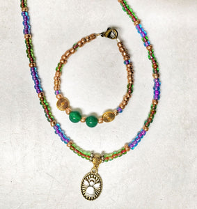 Peyote Bird Bead Bottle DIY Spiritual Charm Necklace Kits