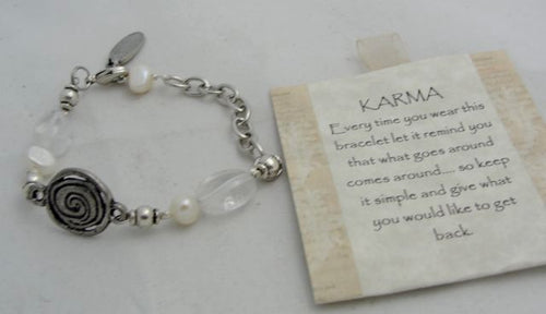 Praols Story Bracelets Crystal Karma Bracelet