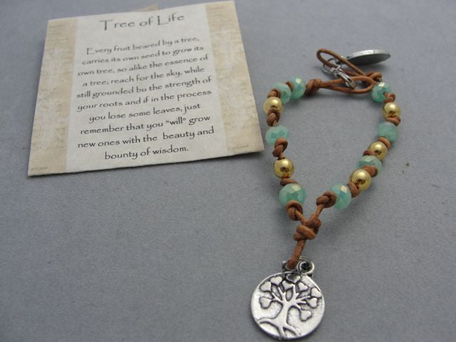 Praols Story Bracelets Tree of Life Wisdom Bracelet