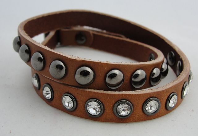 Rush by Dennis and Charles Leather Wrap Bracelets
