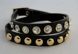 Rush by Dennis and Charles Leather Wrap Bracelets
