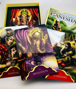 Whispers of Lord Ganesh Oracle Card Deck and Book