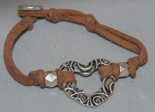 Trust Your Journey True Friend Heart Friendship Bracelet