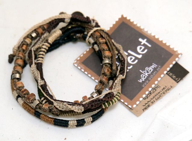 Wakami Fair Trade 4 Strand Earth Bracelet Set