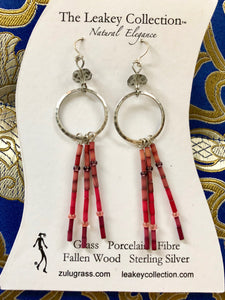 Zulugrass by the Leakey Collection Fair Trade Maasai Earrings